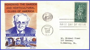 USA8 #1100 ADDR CACHET CRAFT FDC   Gardening - Horticulture - Bild 1 von 1