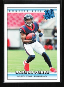Dameon Pierce 2022 NFL Instant Rated Rookie Retro RC #RR32 /4094 - Picture 1 of 2