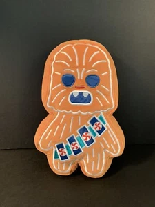 Chewbacca Christmas Star Wars “Scented” GINGERBREAD COOKIE Disney 12” Plush - Picture 1 of 5
