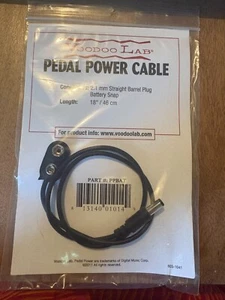 Voodoo Lab Pedal Power 9V Battery Snap Cable - PPBAT - Picture 1 of 1
