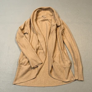 Cardigan a piedi nudi Dreams Cozychic Lite Lavorato a maglia cerchio donna marrone medio anteriore aperto - Foto 1 di 11