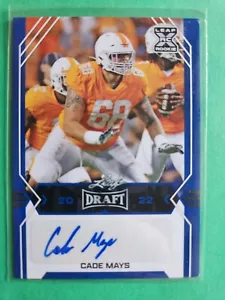 2022 Leaf Draft - Autographs #BA-CM2 Cade Mays (AU, RC) - Picture 1 of 2
