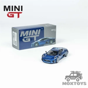 MINI GT 1:64 Jaguar C-X75 Blue Diecast Model Car - Picture 1 of 4