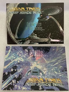 STAR TREK DEEP SPACE NINE PREMIERE EDITION Skybox 1993 SPECTRA Kartenset S1 & S2 - Bild 1 von 4