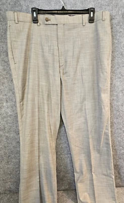 Lauren Ralph Lauren Dress Pants Men's 39x31 Actual Classic Taupe Stretch Retro - Image 1 of 4
