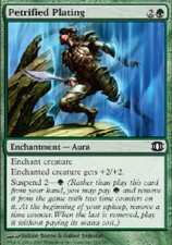 PETRIFIED PLATING FOIL Future Sight MTG Magic the Gathering Cards DJMagic