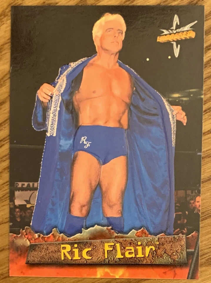 RIC FLAIR, 1999 TOPPS WCW EMBOSSED CARD, EXCELLENT CONDITION ! - Image 1 of 1