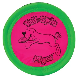 Tail Spin Soft Diskette Flyer Disc Hundespielzeug groß - Bild 1 von 4