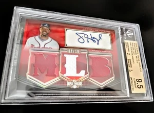 2010 Topps Triple Threads JASON HEYWARD Rookie AUTOGRAPHED Jersey! GEM POP 1!! - Picture 1 of 4