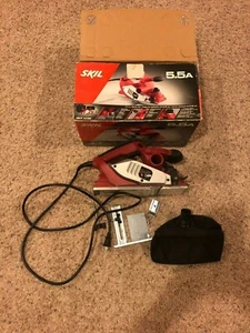 Skil 1560 Electric Cord Power Planer 120V 5.5A 16000rpm With Bag Barely Used - Picture 1 of 3