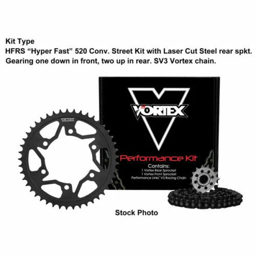 Vortex Suzuki GSXR 600 2001-2003 V3 Chain Sprocket Kit 15-47 520SX3 - Image 1 of 2