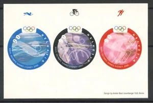 2000 - SVIZZERA - SYDNEY 2000 3v. - LIBRETTO NUOVI - LOTTO/37339 - Foto 1 di 2