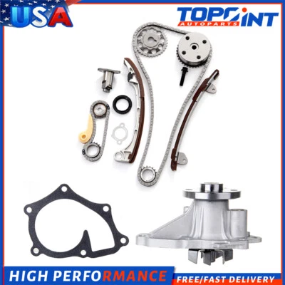 Timing Chain Kit Water Pump For 2002-2008 Toyota Camry Solara 2.4L DOHC - Image 1 of 4