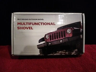 Multifunctional Folding Military Self Driving Outdoor Shovel Survival Camping - Image 1 of 4