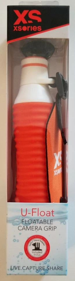 XSories GoPro U-Float Waterproof Camera Grip w/ Mount - For All Action Cameras - Image 1 of 4