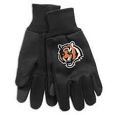 Cincinnati Bengals Technology Gloves NEW! Free Ship One Size Fits Most Cover