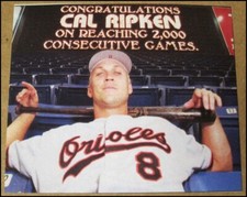 1994 Cal Ripken Jr. SI Magazine Photo Clipping Baltimore Orioles 2.75"x2.5"