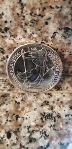 2014- Britannia One Ounce Silver Coin - Picture 1 of 2