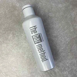 Corkcicle x The Bar Method White Stardust Insulated Canteen Travel Bottle — 16oz - Picture 1 of 14