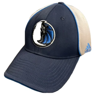 Vintage Adidas Dallas Mavericks Stretch Fitted Mütze Y2K One Size - Bild 1 von 6