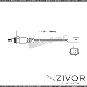 DENSO Pre-Catalytic Oxygen Sensor Right For Nissan 370Z Z34 3.7 VQ37HR 6 Cyl - Picture 1 of 2