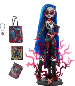 NUOVO! 2024 SDCC COMIC CON Monster High Deadfast Ghoulia Yelps bambola HRP95 - Foto 1 di 9
