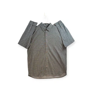 NWT Sable & Stone Men's Regular Fit Button L/S Shirt Size XL Charcoal - Picture 1 of 11
