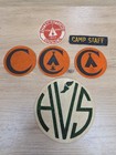 x6 Vintage 1944 POTTAWATTOMIE COUNCIL Boy Scout Felt Camporee PATCHES BSA Camp 