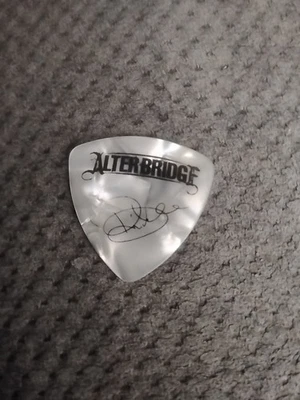 Alter Bridge Logo And Ex-Creed Signature Brian Marshall Guitar Pick - Image 1 of 2