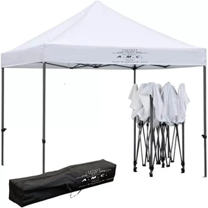 Gazebo Richiudibile 3X3 Mt in PVC Automatico in tessuto chiusura a fisarmonica - Foto 1 di 5