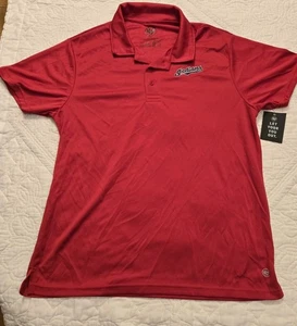 NEU Cleveland Indians 47' Marke bestickt Poloshirt Herren Größe Large rot - Bild 1 von 7