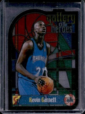 1999-00 Topps Gallery Kevin Garnett of Heroes #GH1 Timberwolves - Image 1 of 2