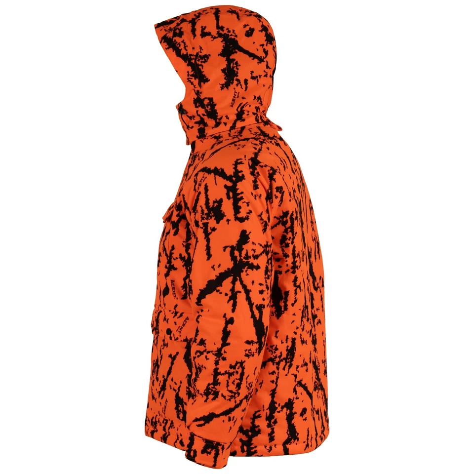 Gamehide Men's Flatland Insulated Blaze Orange Camo Deer Hunting Parka - Image 1 of 1