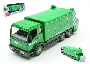 MODELLINO STATICO DIECAST BURAGO CAMION NETTEZZA URBANA MODELLISMO 18cm - Foto 1 di 5