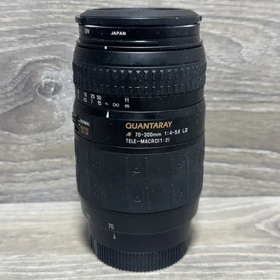 Quantaray 70-300mm 1:4-5.6 LD AF Tele-Macro (1:2) Camera Lens For Minolta AF - Image 1 of 4