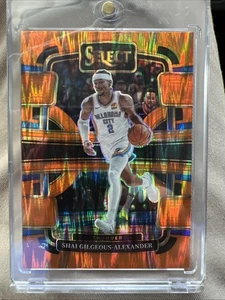 2023 Panini Select NBA Shai Gilgeous-Alexander Orange Shock - Bild 1 von 2
