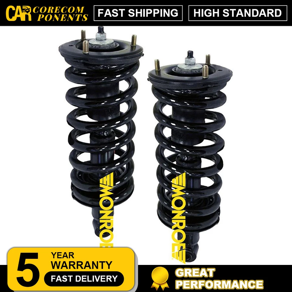 Оригинальные передние стойки Monroe для 2004-2023 Nissan Titan полный привод пожизненная гарантия - Изображение 1 из 4