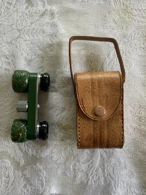 Opera Glasses Made In Occupied Japan With Leather Carrying Case - Image 1 of 4