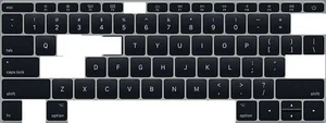 AP26 Touches clés unique pour clavier Apple Macbook Pro A1708 A1534 - Picture 1 of 2