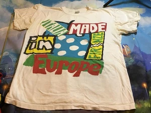 T-shirt vintage made in Europe italiana e francese taglia XL - Foto 1 di 6