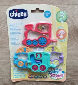 NEU! Chicco Babyrassel +3 Monate Zug zum zusammenstecken bunt Zahlen 🚂 - Bild 1 von 2