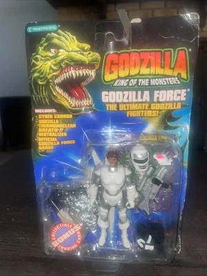 GODZILLA KING OF THE MONSTERS GODZILLA FORCE MARGARET O'BRIEN FIGURE NEW SEALED  - Image 1 of 4