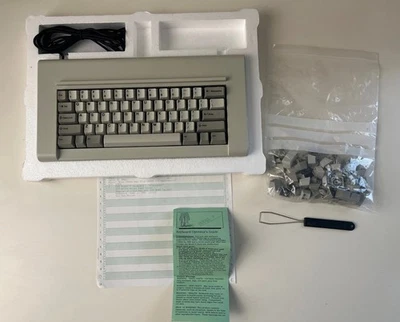 Model F F62 "Kishsaver" Reproduction Keyboard- Off White, Beige - US ANSI KEYS - Image 1 of 4
