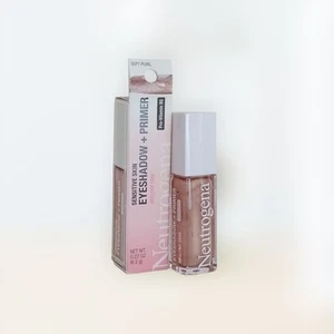 Neutrogena SENSITIVE SKIN EYESHADOW & PRIMER Metallic Finish 0.22 oz SOFT PEARL - Picture 1 of 24