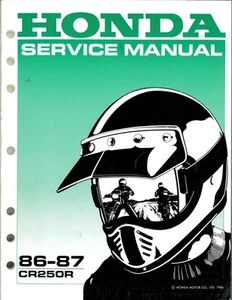 Honda Service Manual - CR250R - 1986-1987 - 61KS701 - Picture 1 of 4