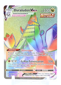 Pokemon Juego de Cartas Coleccionables - Duraludon VMAX #219/203 Secreto Raro Cielos en Evolución Inglés - Imagen 1 de 3