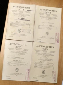1956 Astronautica Acta Volume II (2) FASC 1 2 3 & 4 English German Springer - Picture 1 of 12