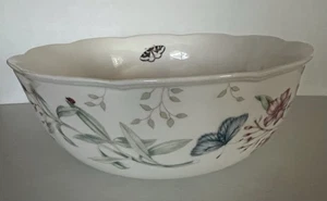 Lenox Butterfly Meadow Servieren Gemüse Große 9,75" Salat Servierschüssel - Bild 1 von 7