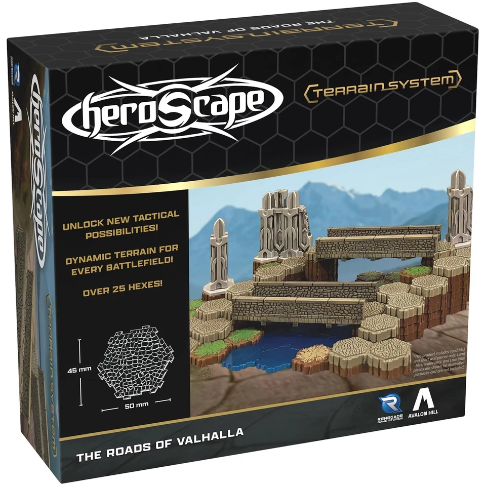 Renegade Game Studios - Heroscape Roads of Valhalla Terrain Expansio (US IMPORT)