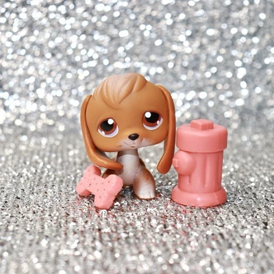Auténtico Beagle marrón Littlest Pet Shop LPS #16 Foto 1 de 4